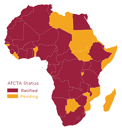Africa Free Continental Trade Area - AfCTA